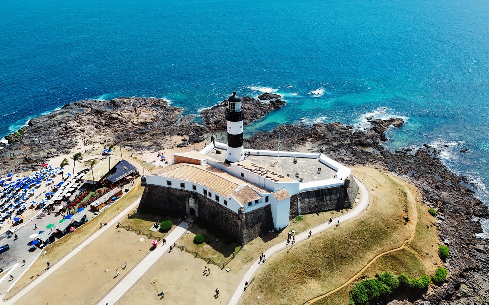 Farol da Barra, Salvador. — Foto: Pexels/Gustavo Denuncio
