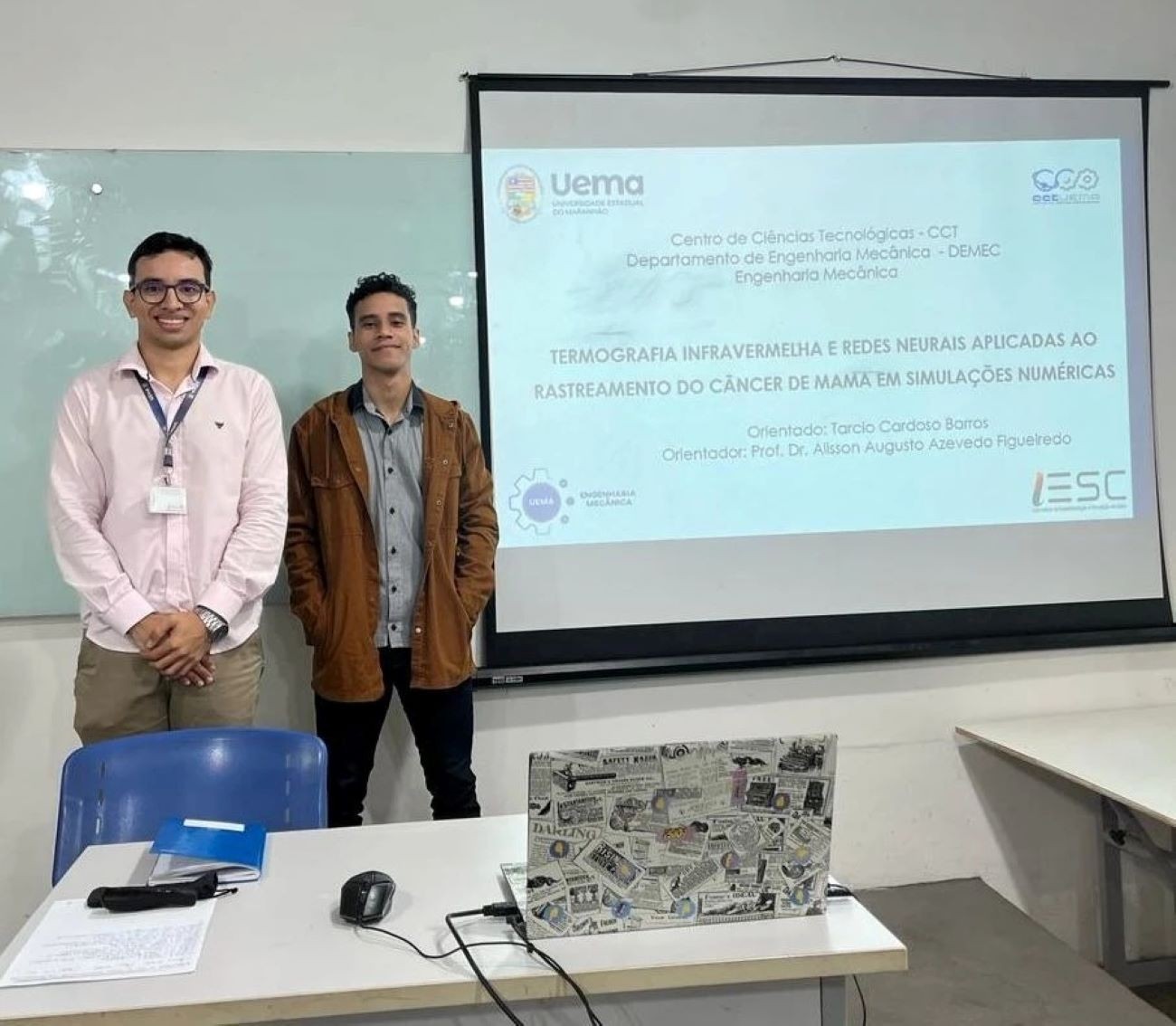 Estudante da UEMA vence prêmio nacional com pesquisa sobre câncer de mama