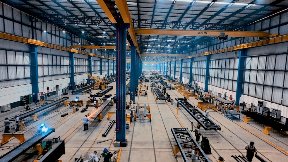 Fábrica de estruturas de aço abre 122 vagas de trabalho para unidade industrial na Grande Fortaleza. — Foto: Reprodução