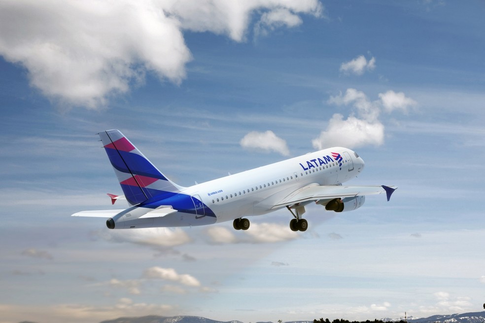 Novo voo da Latam começa hoje — Foto: Divulgação/Latam
