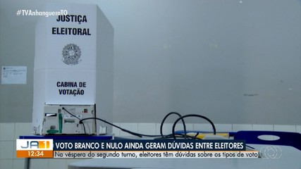 Votos brancos e nulos ainda geram dúvidas entre eleitores
