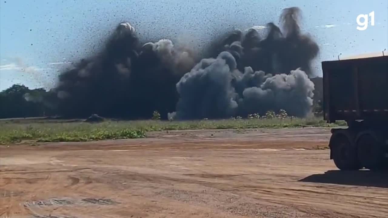 VÍDEO: tremor que assustou moradores em Bonito foi causado explosão de bomba em mineração