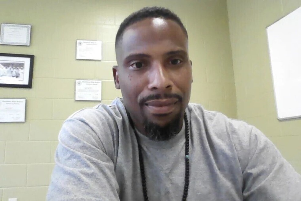 Jessie Hoffman Jr., 46, executado por asfixia com gás nitrogênio nesta terça-feira (18) — Foto: AP