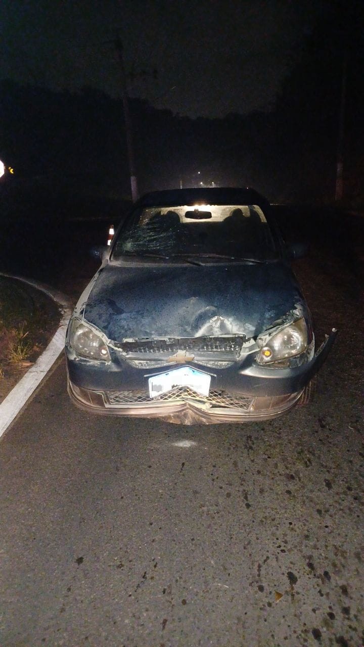 Motociclista fica gravemente ferido ao bater de frente com carro em Barra Mansa