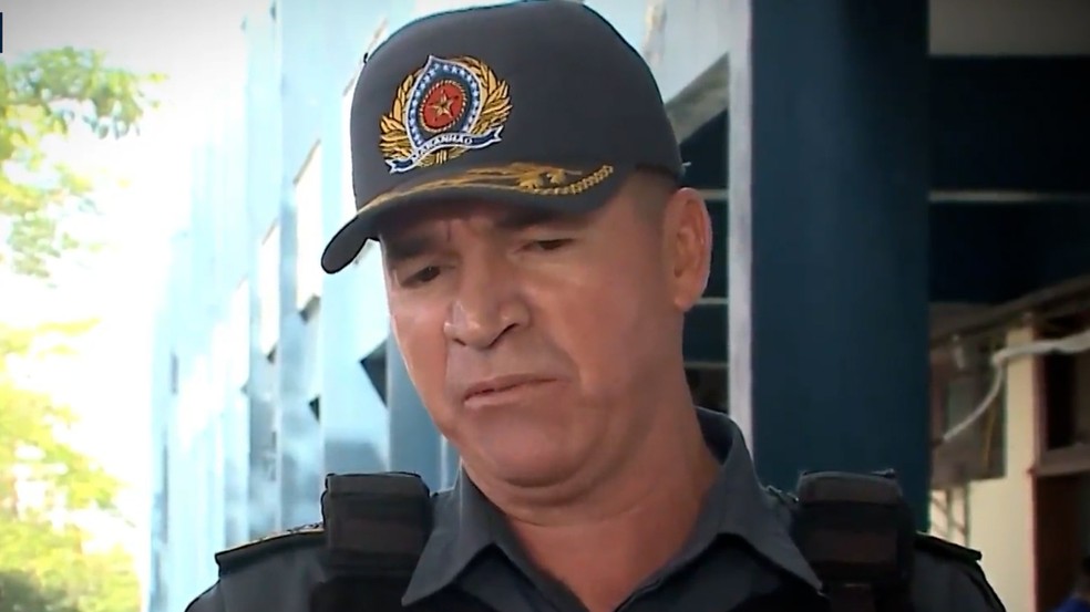 Coronel Paulo Fernando era comandante-geral da PM no Maranhão e foi afastado — Foto: Reprodução/TV Globo