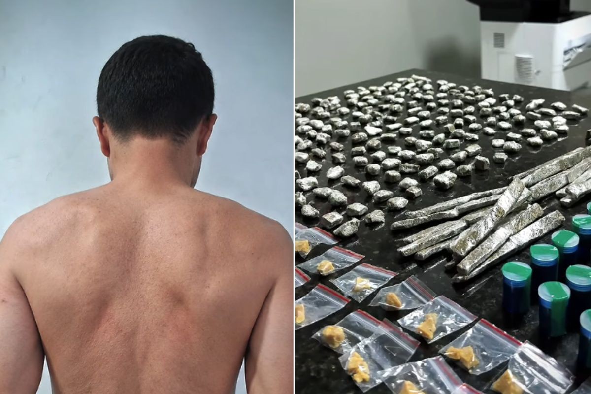 Panorama: Homem é preso por tráfico de drogas durante operação da PM no litoral de SP