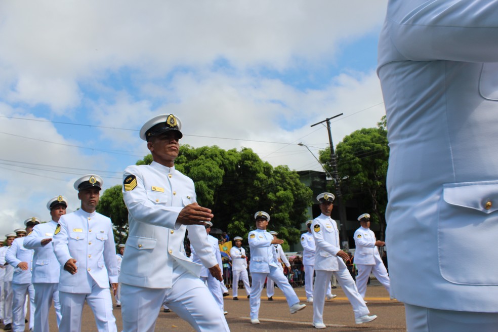 Marinha abre processo seletivo com 66 vagas para admissão ao Serviço Militar Voluntário  — Foto: Marcelle Corrêa/g1