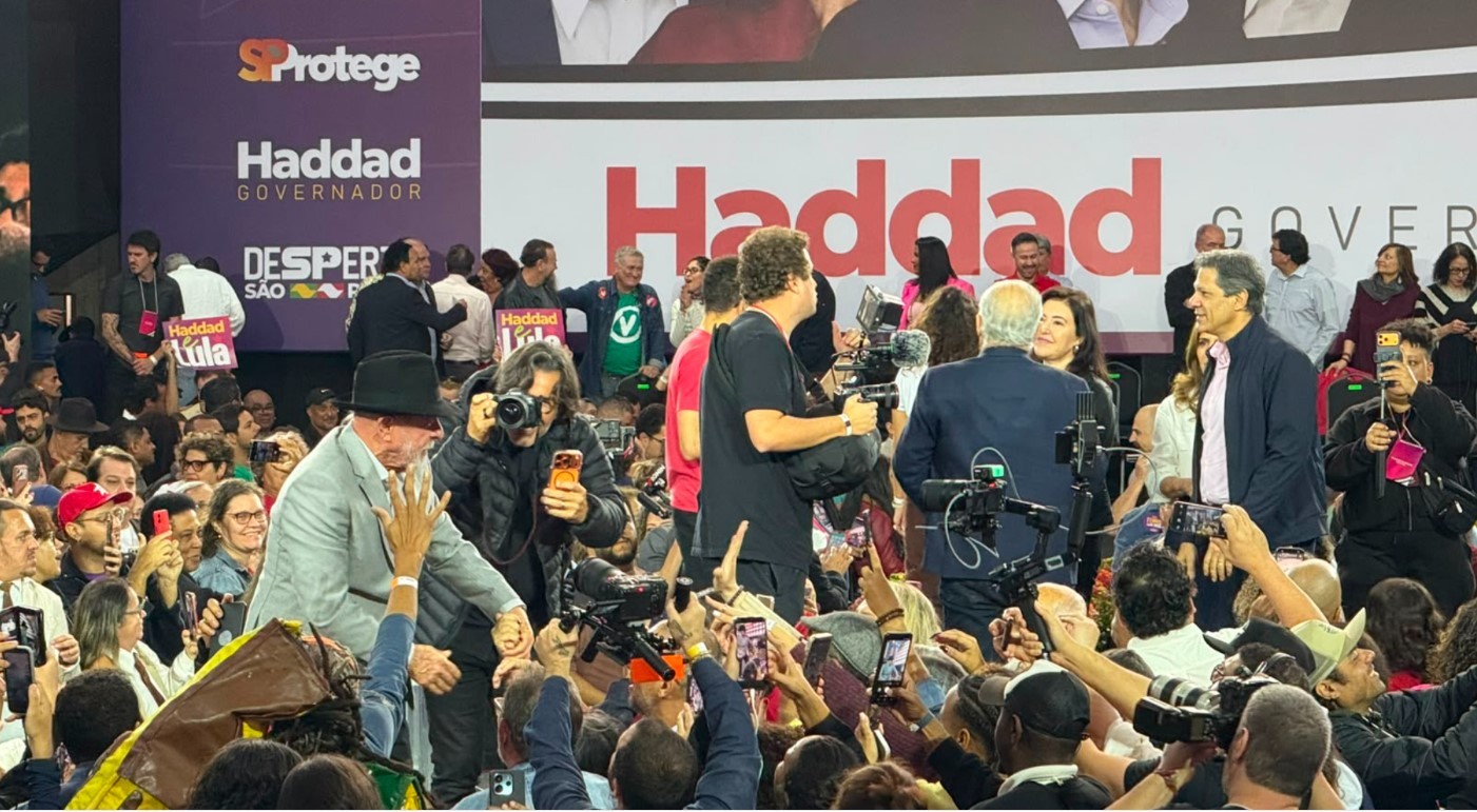 PT lança candidatura de Fernando Haddad ao governo de São Paulo