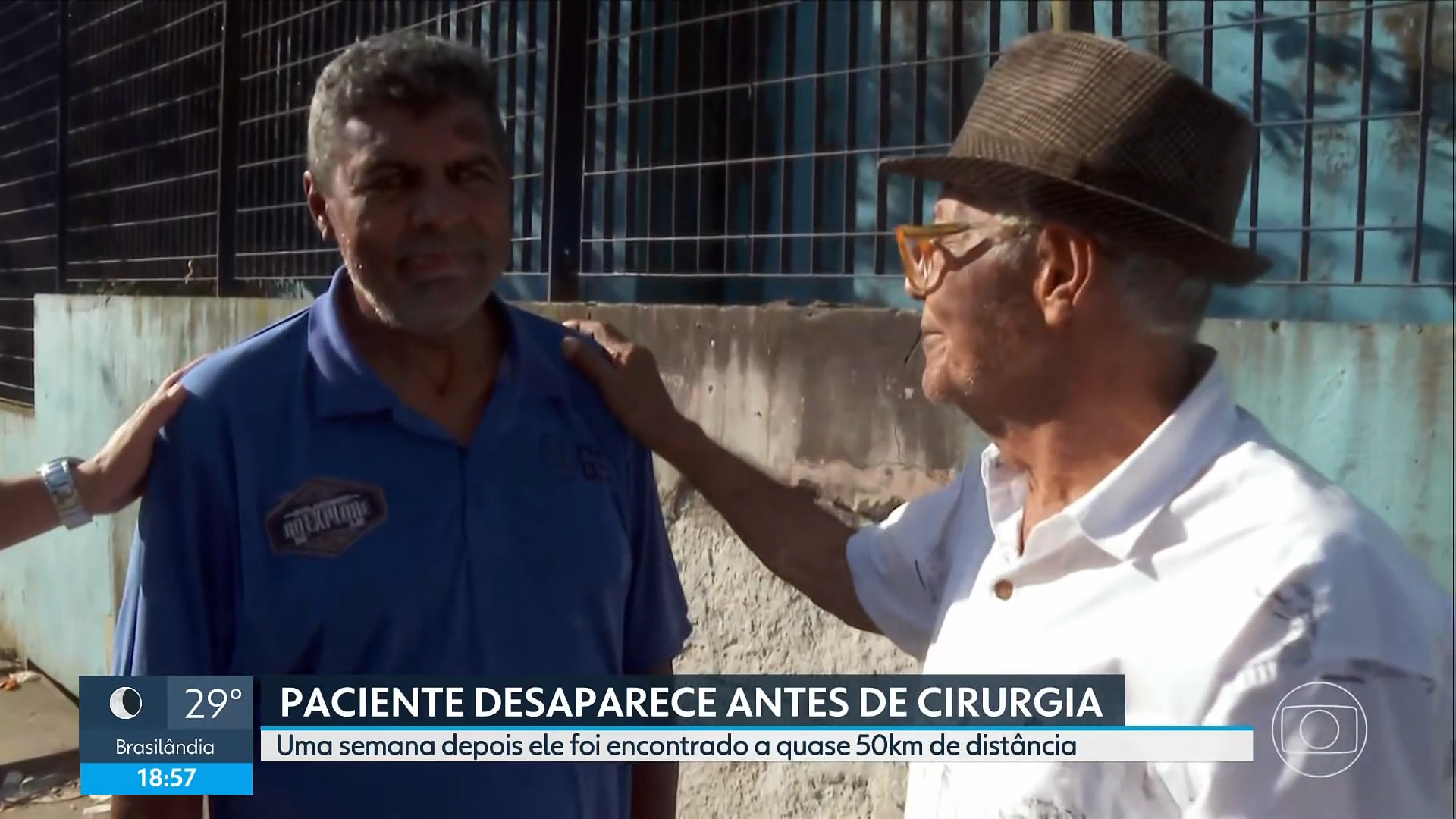 Paciente de 60 anos desaparece de hospital em SP antes de cirurgia e é encontrado uma semana depois a 50 km de distância