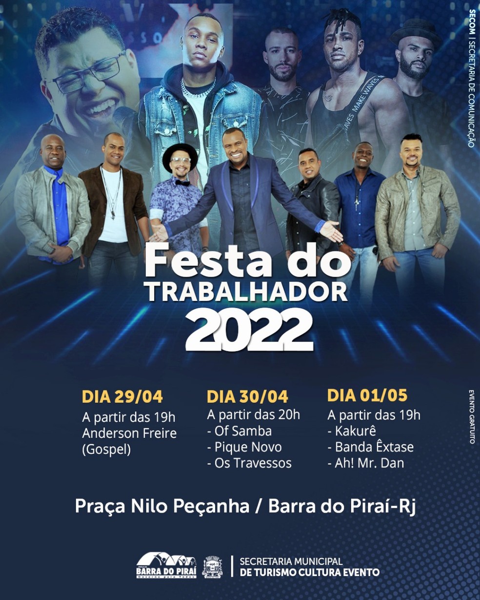 FESTA DO TRABALHADOR SEROPÉDICA 2022