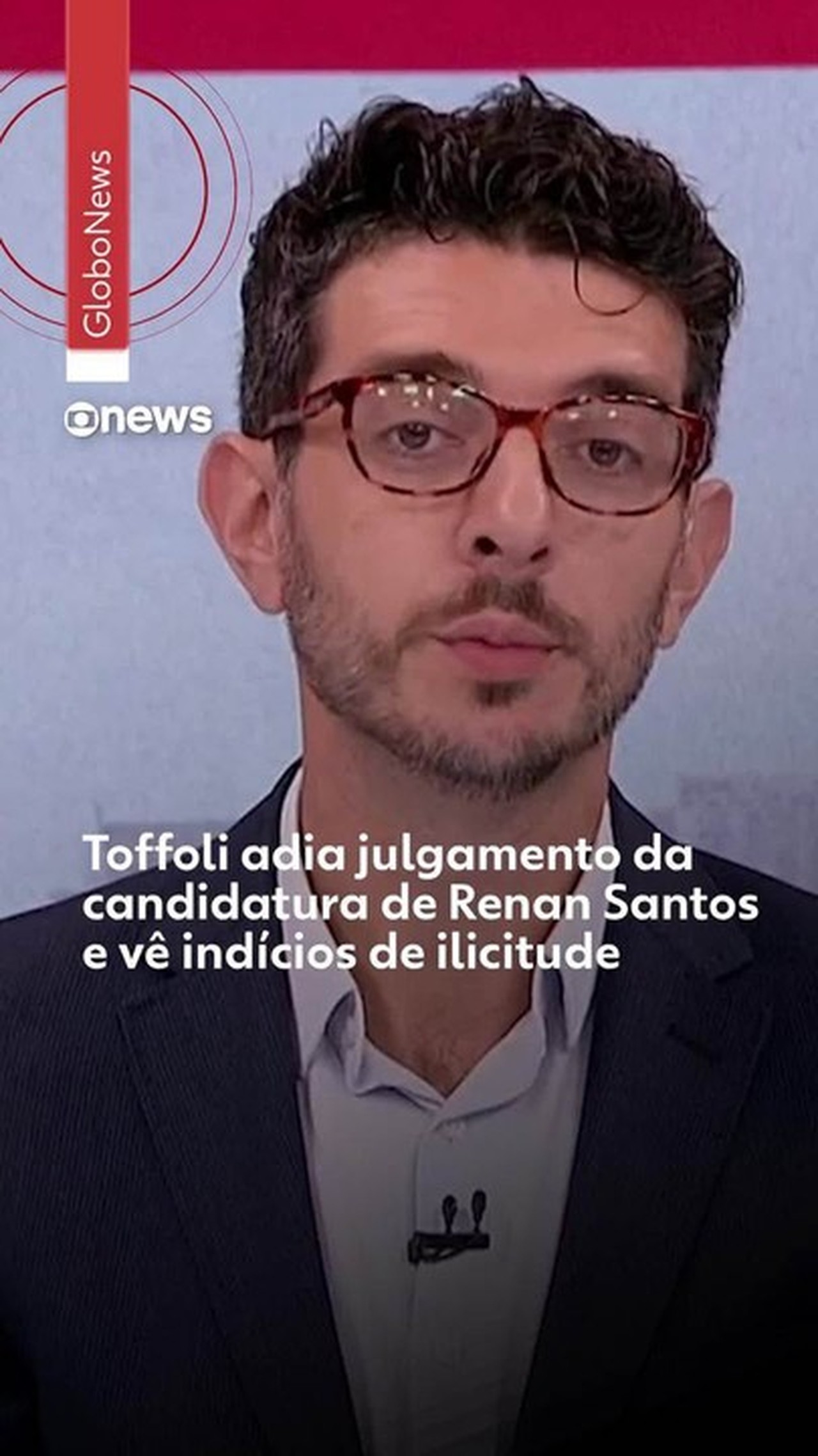 Renan Santos nega irregularidade em candidatura questionada por Toffoli no TSE