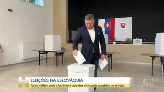 Eleições na Eslováquia - Programa: Jornal Hoje 
