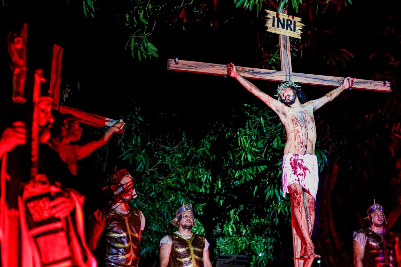Paixão de Cristo: Grupo Kauré realizará espetáculo nesta sexta-feira, 29, em Santarém