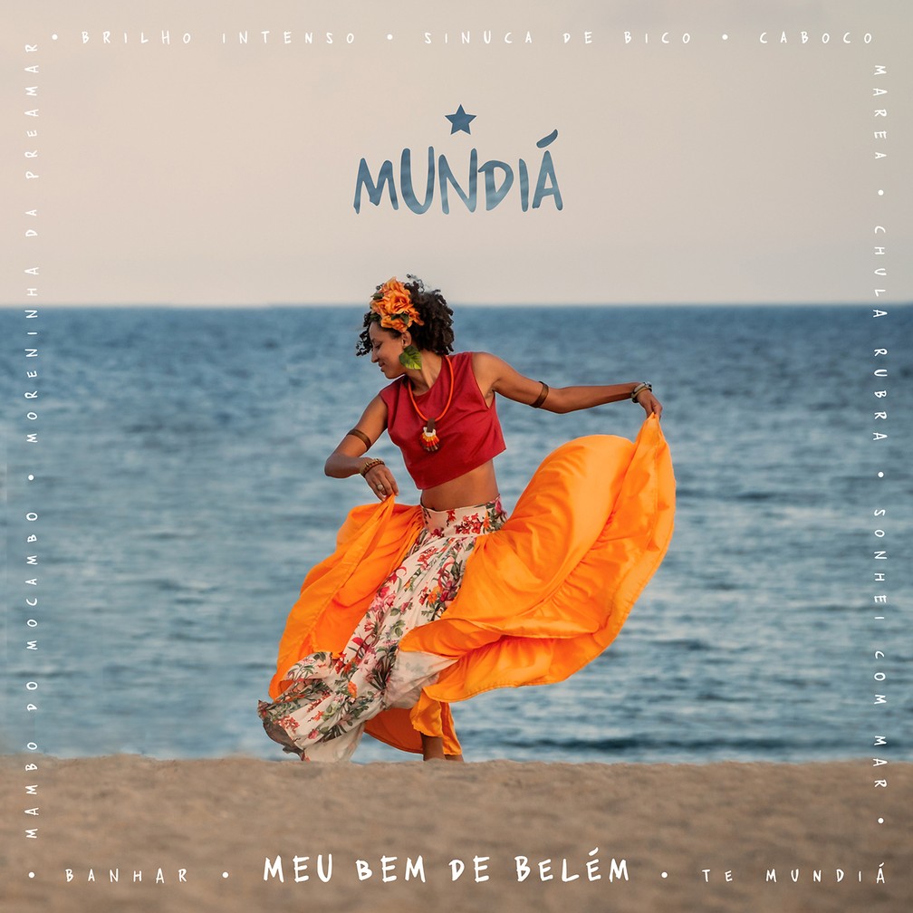 Capa do álbum ‘Meu bem de Belém’, de Mundiá Carimbó — Foto: Divulgação