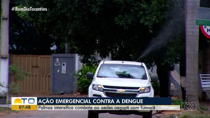 Carro ‘fumacê’ intensifica combate ao mosquito Aedes aegypti em Palmas