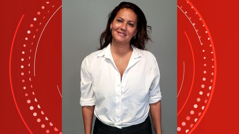 Rosana dos Reis Abrantes, 43 anos, é professora do Ifes — Foto: Reprodução/TV Gazeta