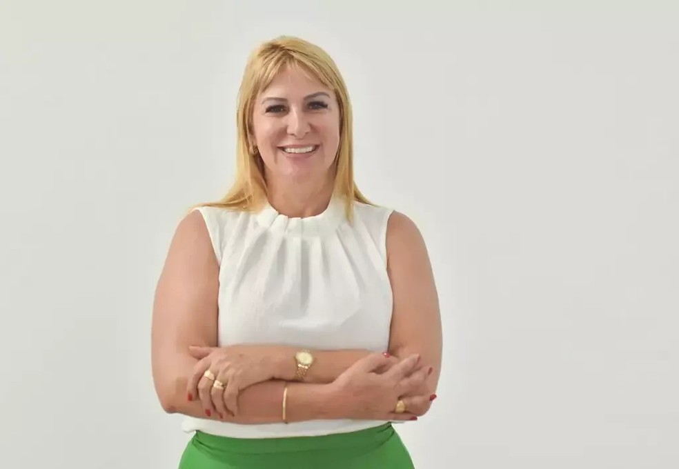 Maria Clarice Ewerling responde pela prefeitura de Sonora (MS) — Foto: Redes Sociais/ Reprodução