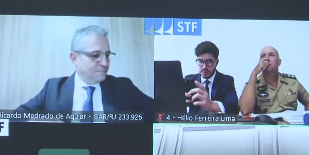 O tenente-coronel do Exército Hélio Ferreira Lima, fardado. — Foto: Reprodução