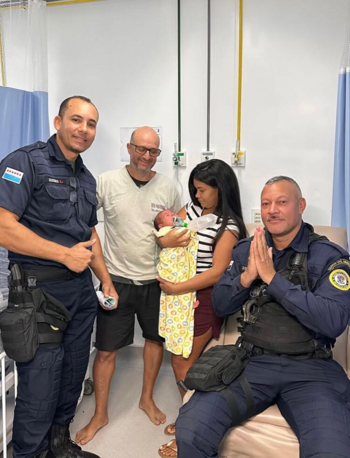 Em apenas 24 horas, guardas salvam dois bebês engasgados em São João da Barra