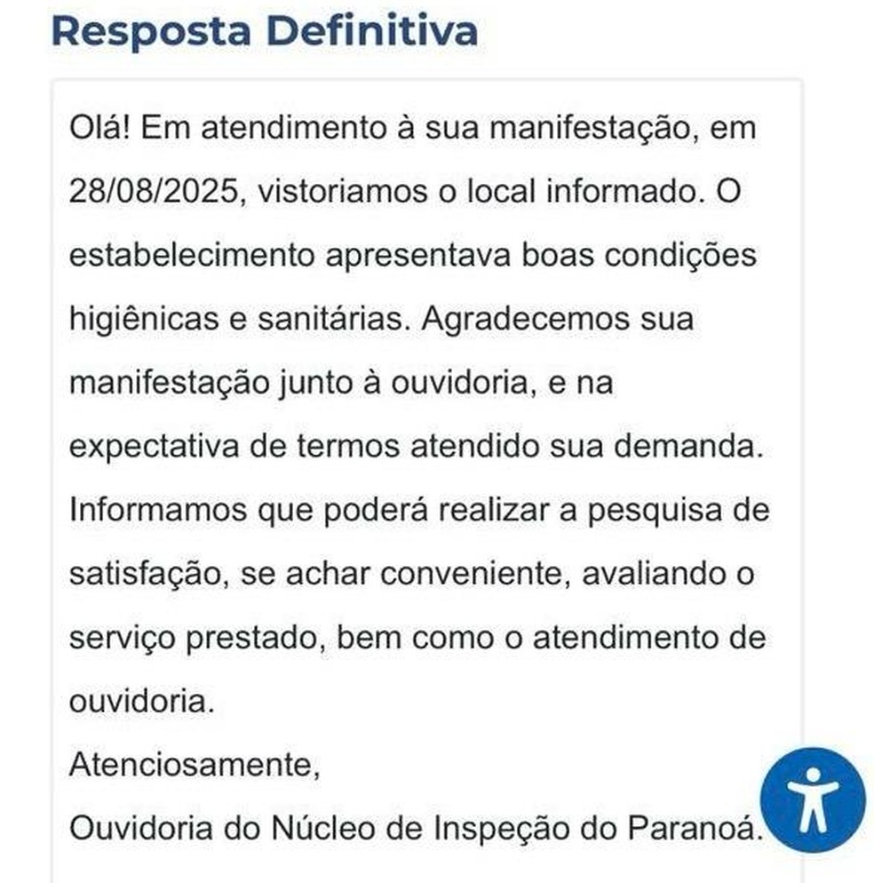 Mãe de paciente fez denúncia na ouvidoria do GDF sobre à clínica Liberte-se — Foto: TV Globo/Reprodução