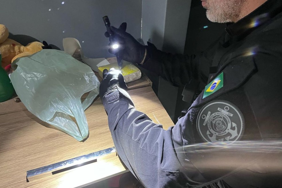 Organização criminosa fazia tráfico internacional de cocaína. — Foto: Polícia Federal