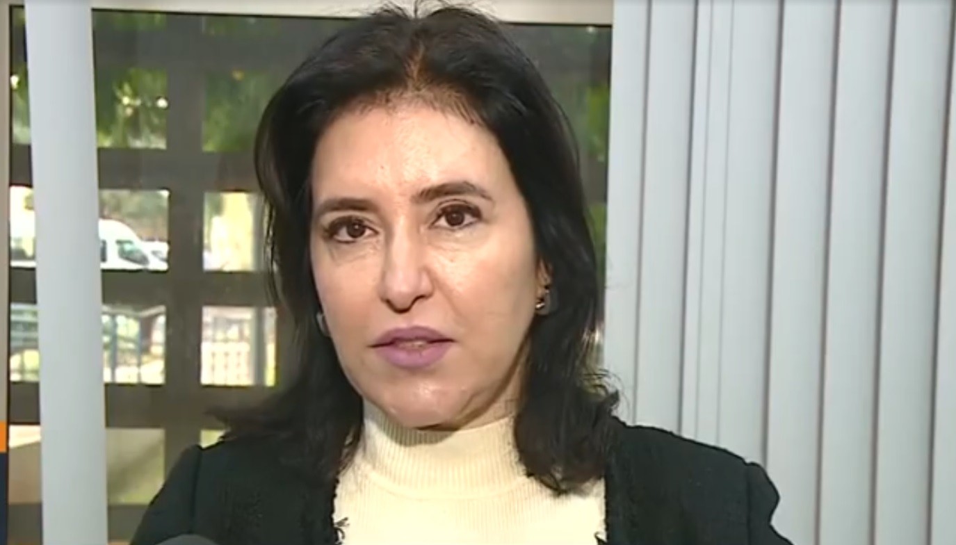 Tebet sobre Flávio Bolsonaro: 'Presidenciável íntimo de banqueiro envolvido no maior escândalo de corrupção do Brasil'