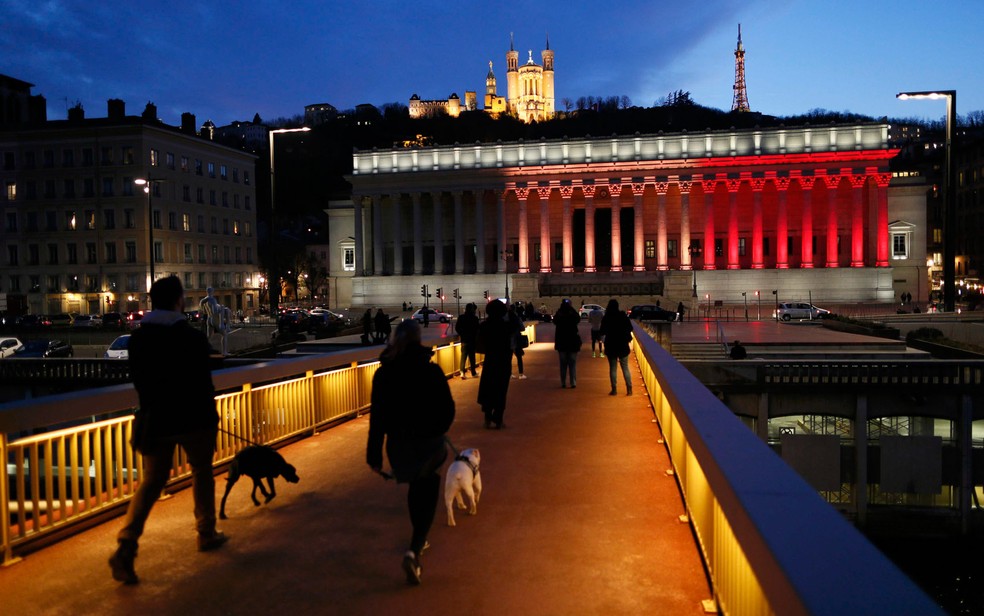 O Palácio da Justiça em Lyon, na França — Foto: Robert Pratta/Reuters