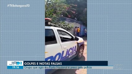 Polícia prende grupo com notas falsas em Porto Nacional