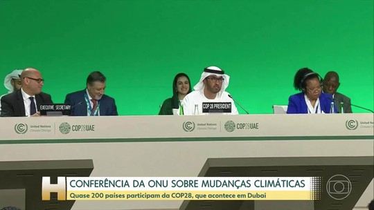 Começa a COP 28 em Dubai, com presença do Brasil entre os países convidados - Programa: Jornal Hoje 