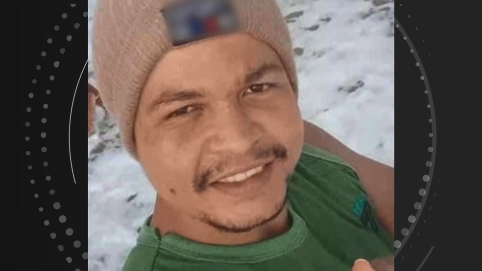 Jeferson Gomes dos Santos foi atacado e morto pelo próprio cachorro pitbull em Linhares, Espírito Santo — Foto: Reprodução/TV Gazeta