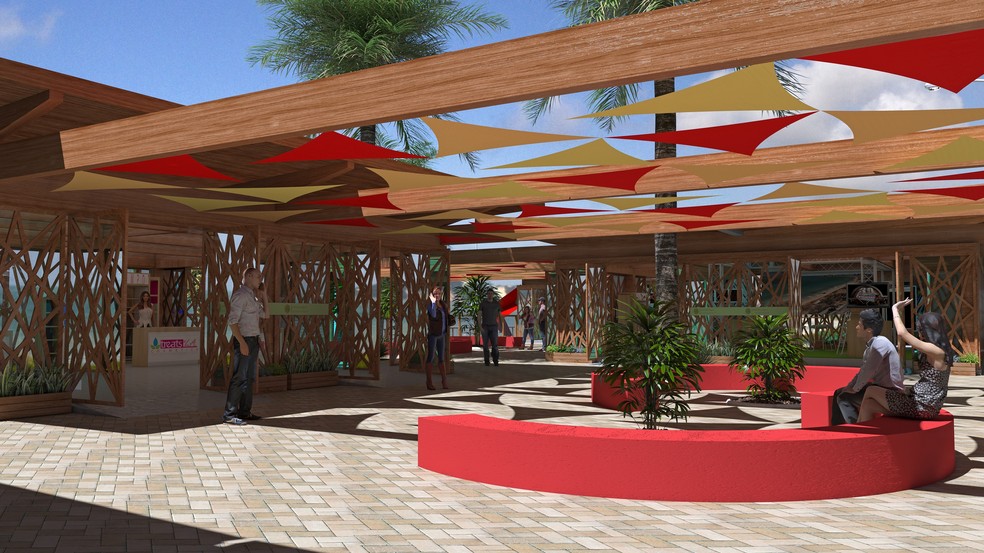 Projeto Costeira Parque, em Natal — Foto: Divulgação/governo do RN