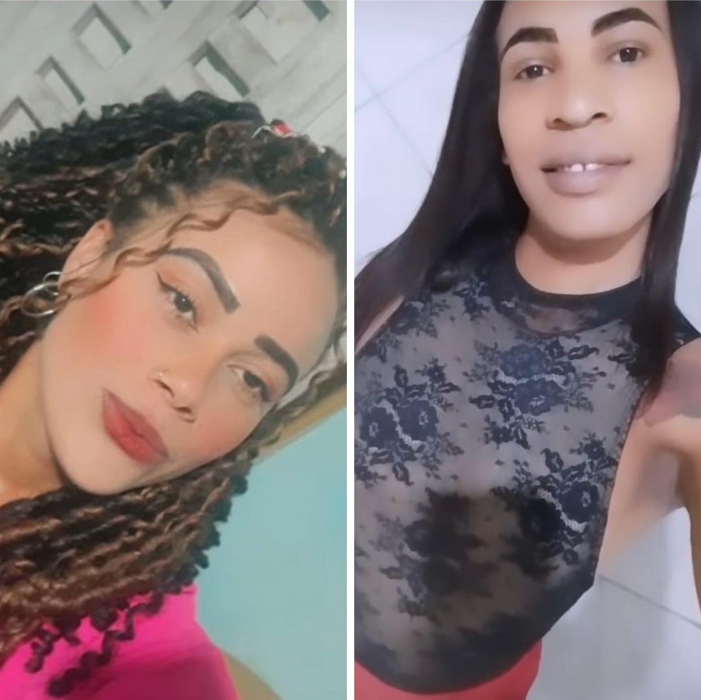 Beatriz [à esquerda] e Priscila foram mortas a tiros dentro de bar em Coaraci — Foto: Reprodução/Redes sociais