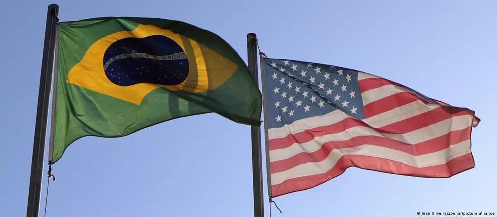 Sem acordo com Brasil, EUA impuseram tarifas de 25% contra alguns produtos — Foto: Joao Oliveira/Zoonar/picture alliance