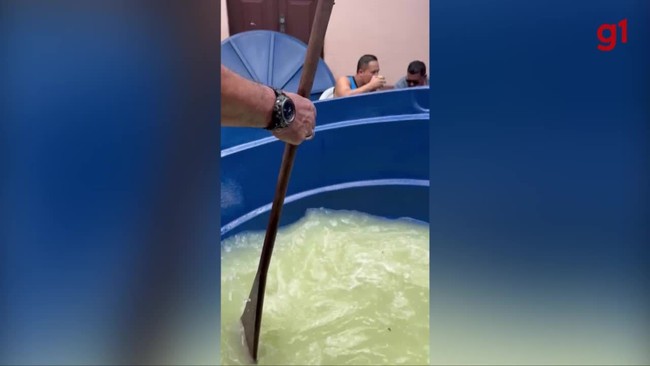 Carnaval em Vigia tem caipirinha em caixa d'gua