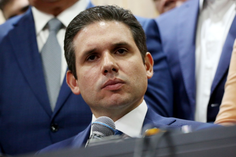 O presidente da Câmara dos Deputados, Hugo Motta (Republicanos-PB). — Foto: Fátima Meira/Enquadrar/Estadão Conteúdo