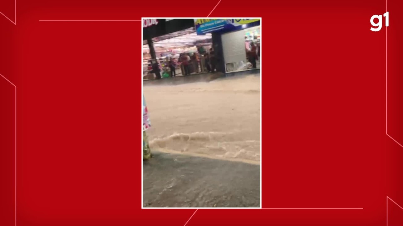 VÍDEO: Chuva causa alagamentos em vários pontos de Santarém 