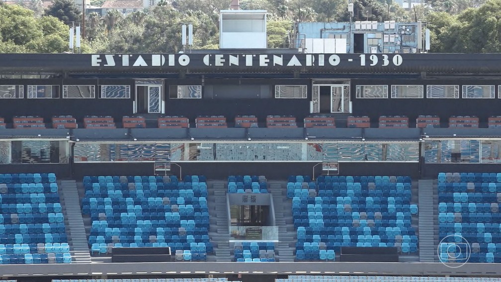 Uruguai vai receber o jogo de abertura da Copa de 2030, no Estádio Centenário, em Montevidéu — Foto: JN