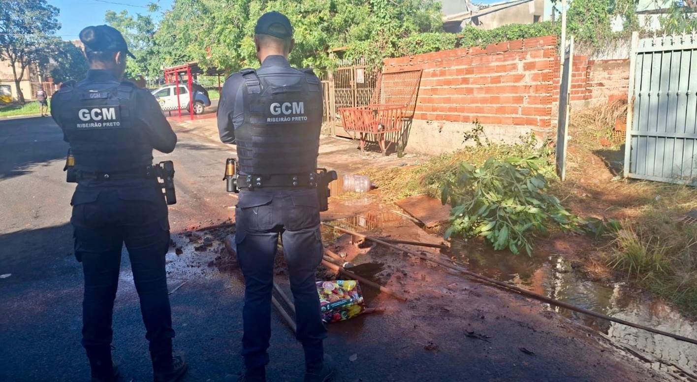 Trio é detido suspeito de furtar água da rede pública de Ribeirão Preto