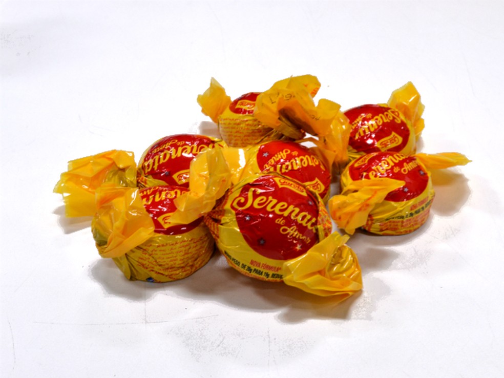 Serenata de Amor é fabricado pela Chocolates Garoto — Foto: Manoela Albuquerque / G1 ES