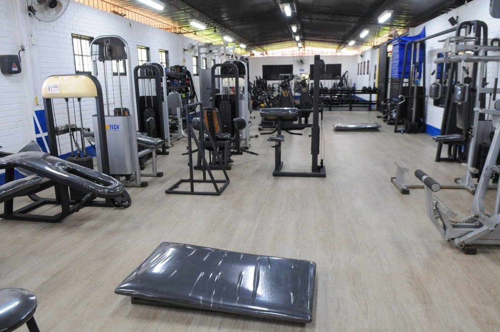 Sala de musculação do Cief — Foto: Divulgação