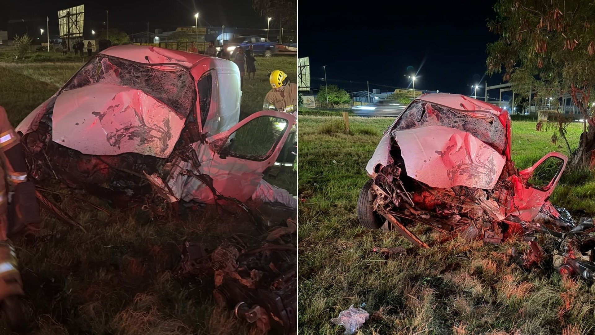 Motorista morre após carro capotar na BR-070, no DF