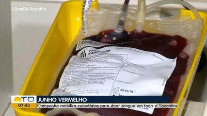 Campanha busca incentivar a doação de sangue no estado