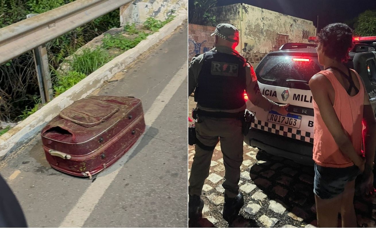 Corpo de mulher é encontrado dentro de mala embaixo de ponte após suspeita confessar assassinato em Mossoró