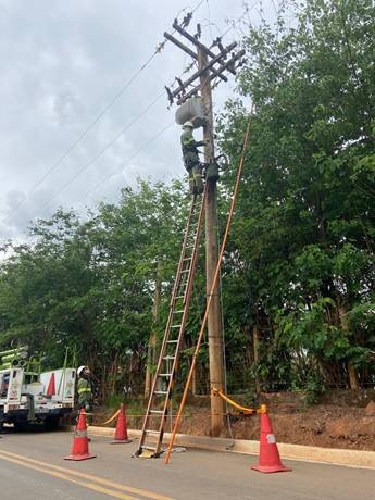 Operação flagra furto de energia em centro esportivo em Bom Jesus dos Perdões