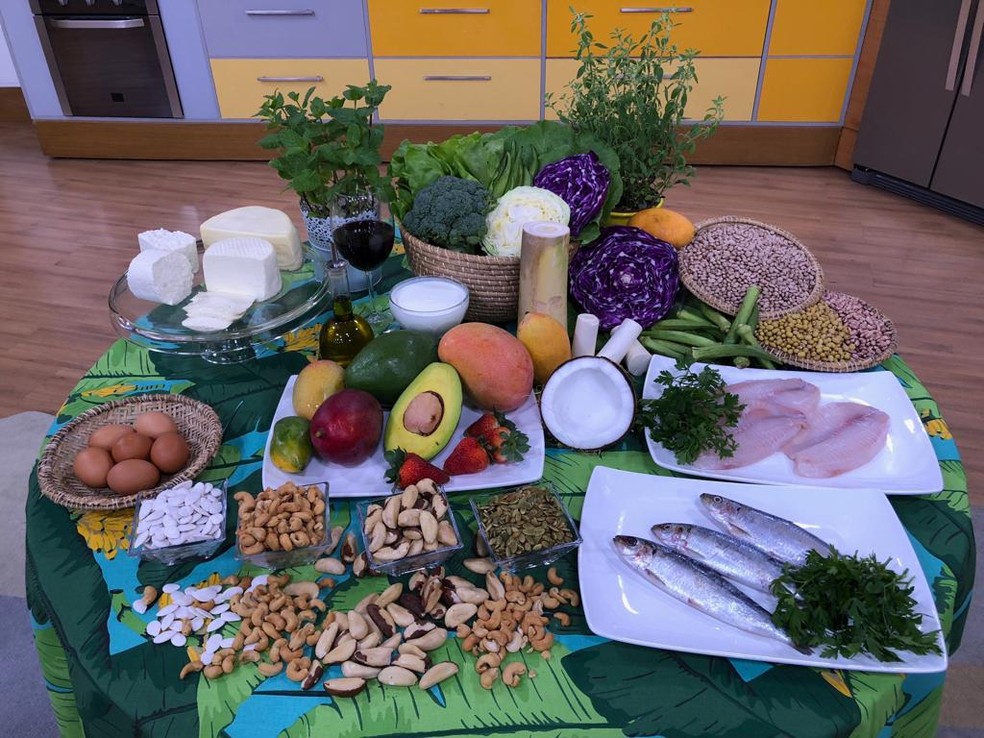 Boa alimentação é um dos pilares para o envelhecimento com qualidade — Foto: Augusto Carlos/TV Globo