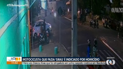 Homem suspeito de atropelar mulher enquanto fazia 'grau' vai responder por homicídio