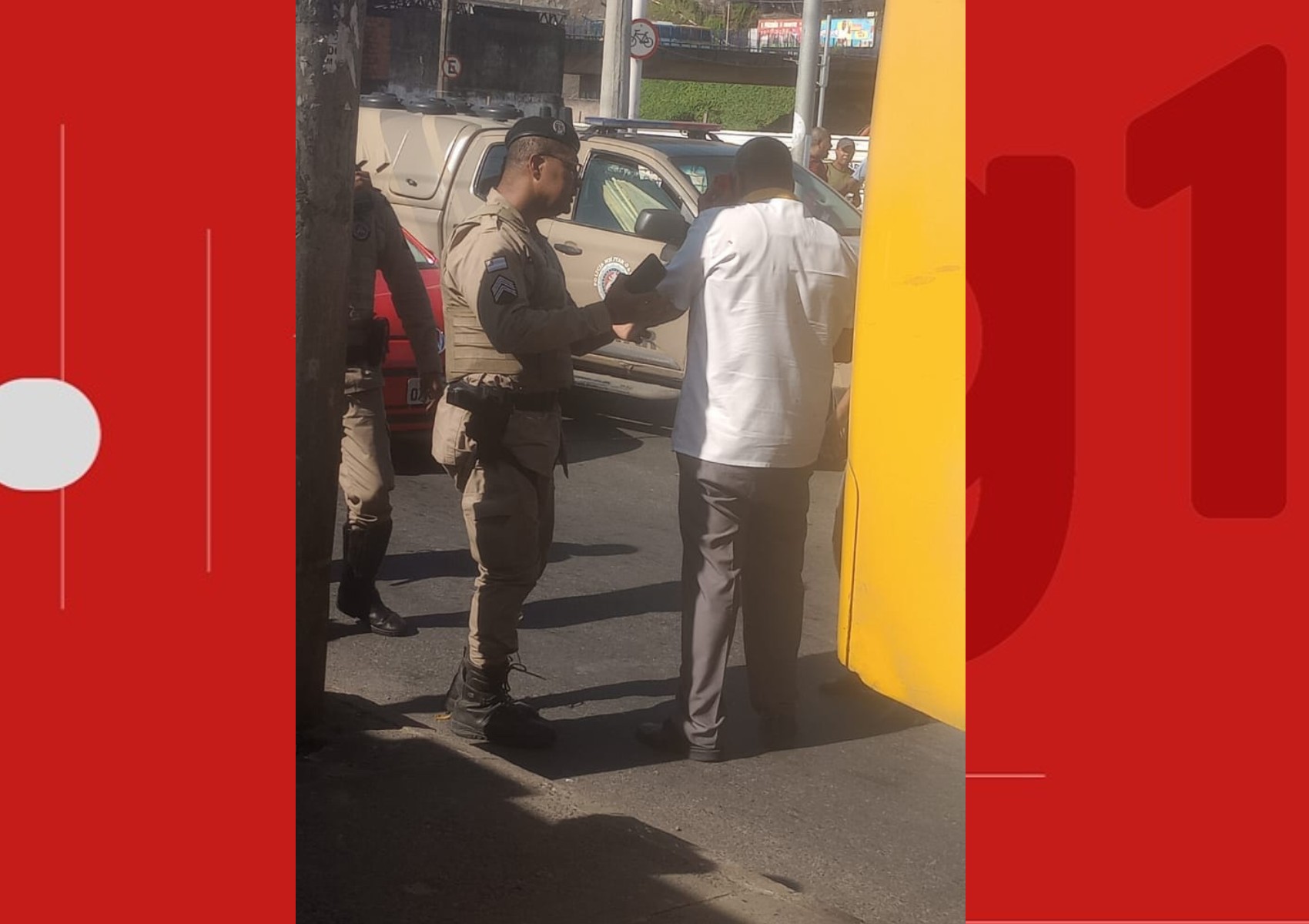 Motorista de ônibus é agredido com marteladas após desentendimento com outro homem em Salvador 
