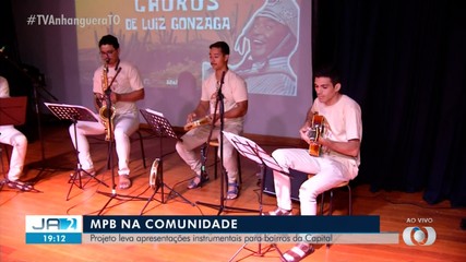 MPB na Comunidade: projeto leva apresentações instrumentais para bairros de Palmas
