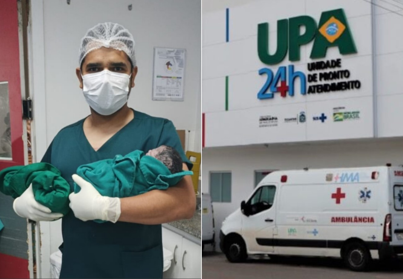 Mãe chega em trabalho de parto a UPA de Araguaína e descobre que estava grávida de gêmeos
