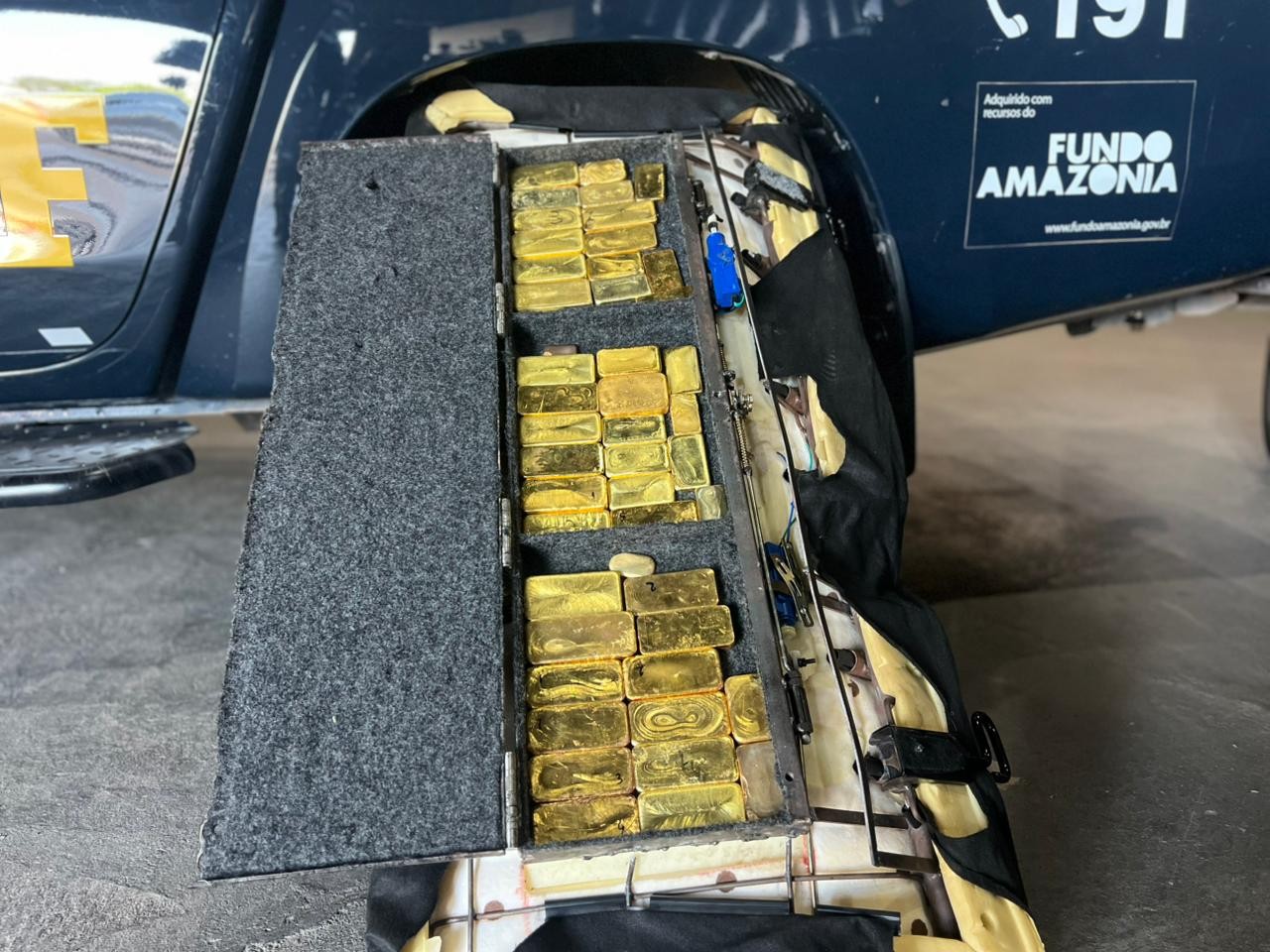 PRF apreende 36 kg de ouro avaliados em R$ 25 milhões em Boa Vista